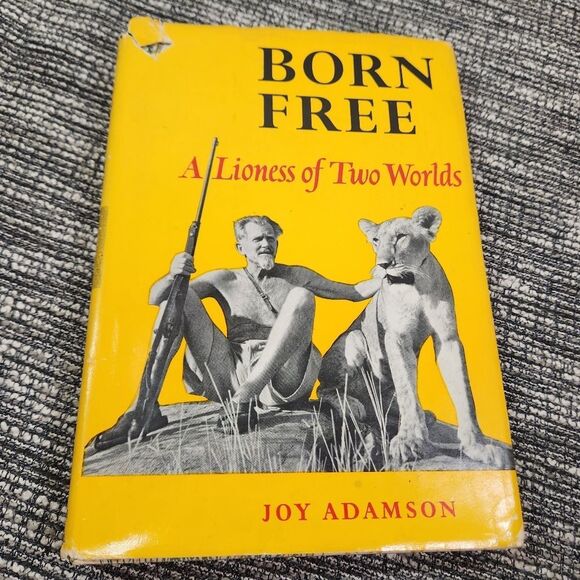 Born Free hardback with dust jacket - Picture 1 of 8
